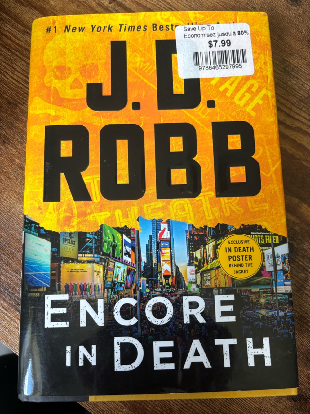 J.D. Robb - Encore in Death (Yellow & Black Cover)